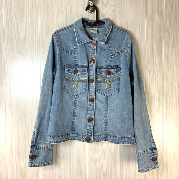 Z. Cavaricci Jackets & Blazers - Vintage Z. Cavaricci Denim Jean Jacket L